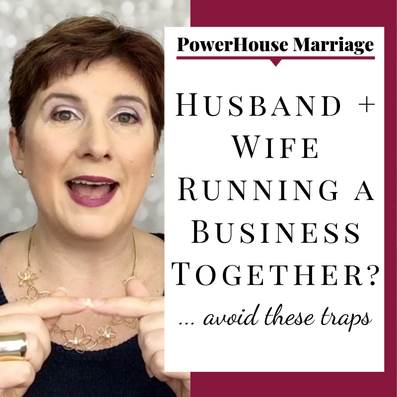 Vanessa Long presents 5 traps husbands and wives can fall into when they work together